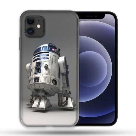 Coque Compatible Magsafe Pour Apple Iphone 12 / 12 Pro Star Wars - R2D2