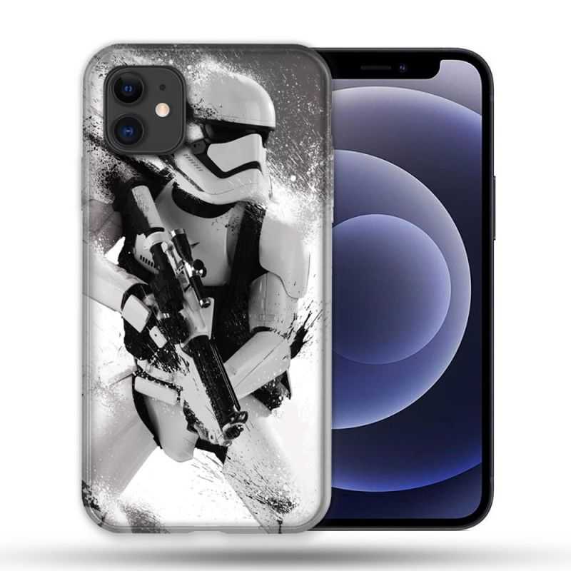 Coque Compatible Magsafe Pour Apple Iphone 12 / 12 Pro Star Wars - Trooper