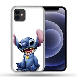 Coque Compatible Magsafe Pour Apple Iphone 12 / 12 Pro Stitch Blanc