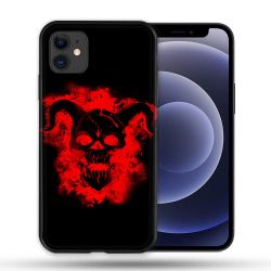 Coque Compatible Magsafe Pour Apple Iphone 12 / 12 Pro Tete de Mort Diable