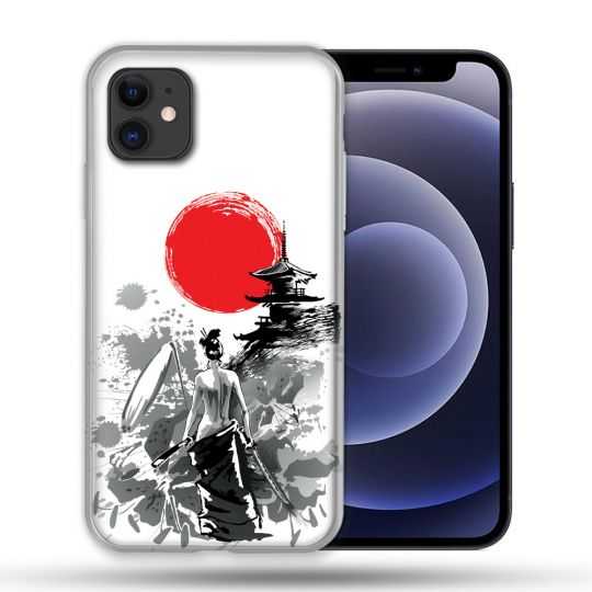 Coque Compatible Magsafe Pour Apple Iphone 12 / 12 Pro Voyage Japon Femme