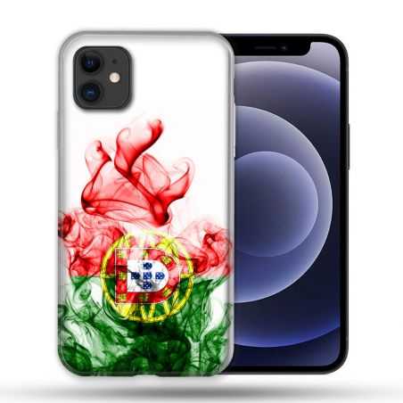 Coque Compatible Magsafe Pour Apple Iphone 12 / 12 Pro Voyage Portugal Flamme