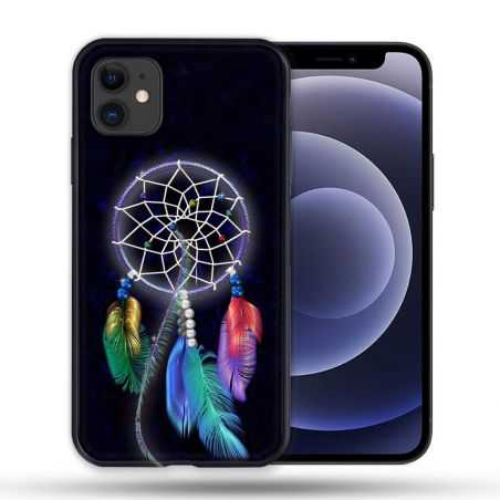 Coque Compatible Magsafe Pour Apple Iphone 12 / 12 Pro Zen Attrape Reve Multicolore