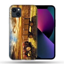 Coque Compatible Magsafe Pour Apple Iphone 13 (6,1) Agriculture Tracteur Color