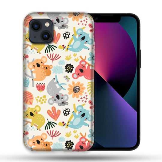 Coque Compatible Magsafe Pour Apple Iphone 13 (6,1) Animal Koala Pattern