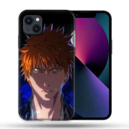 Coque Compatible Magsafe Pour Apple Iphone 13 (6,1) Manga Bleach Ichigo