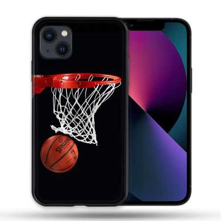 Coque Compatible Magsafe Pour Apple Iphone 13 (6,1) Sport Basket Panier