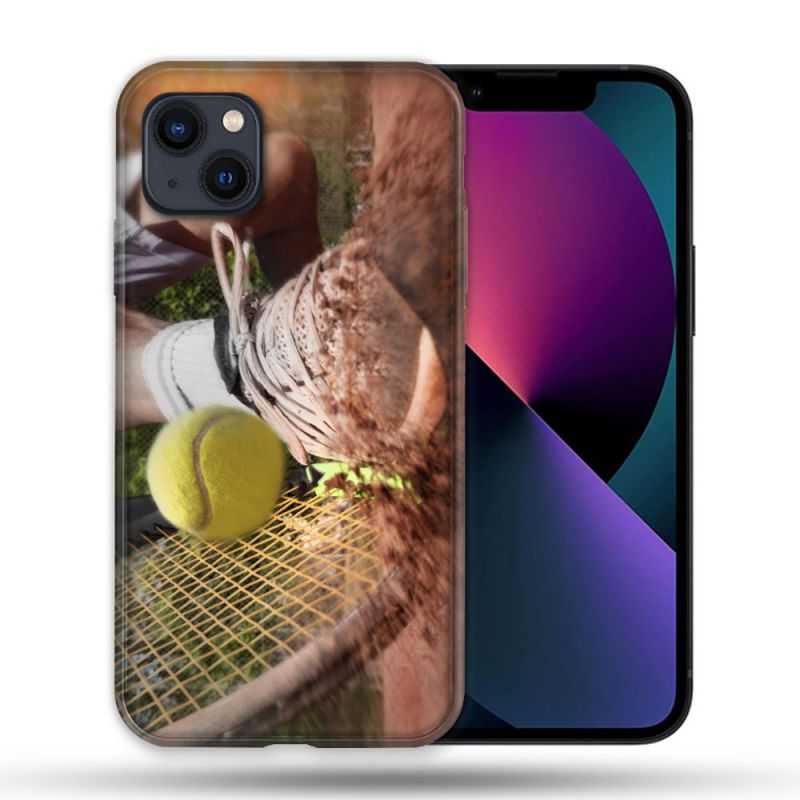 Coque Compatible Magsafe Pour Apple Iphone 13 (6,1) Sport Tennis Glissade