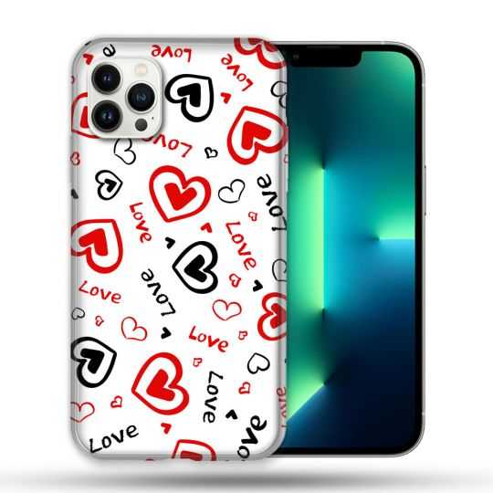 Coque Compatible Magsafe Pour Apple Iphone 13 PRO Amour Love