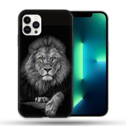 Coque Compatible Magsafe Pour Apple Iphone 13 PRO Animal Lion Majestueux