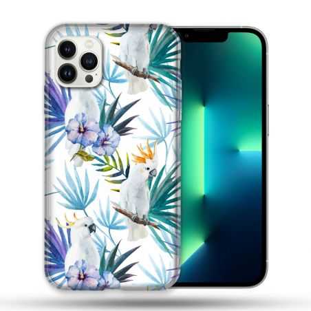 Coque Compatible Magsafe Pour Apple Iphone 13 PRO Animal Perroquet Peinture