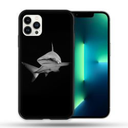 Coque Compatible Magsafe Pour Apple Iphone 13 PRO Animal Requin Sombre