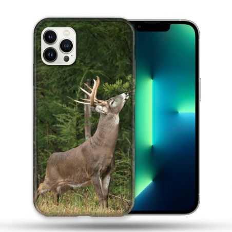 Coque Compatible Magsafe Pour Apple Iphone 13 PRO Chasse Cerf