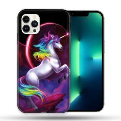 Coque Compatible Magsafe Pour Apple Iphone 13 PRO Fantastique Licorne Arc en ciel