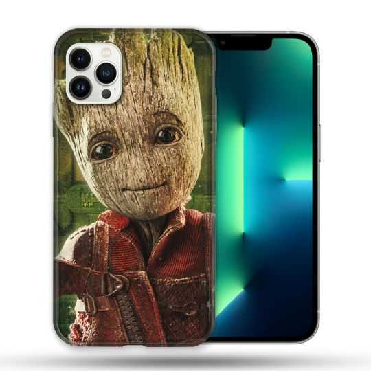Coque Compatible Magsafe Pour Apple Iphone 13 PRO Groot Vert