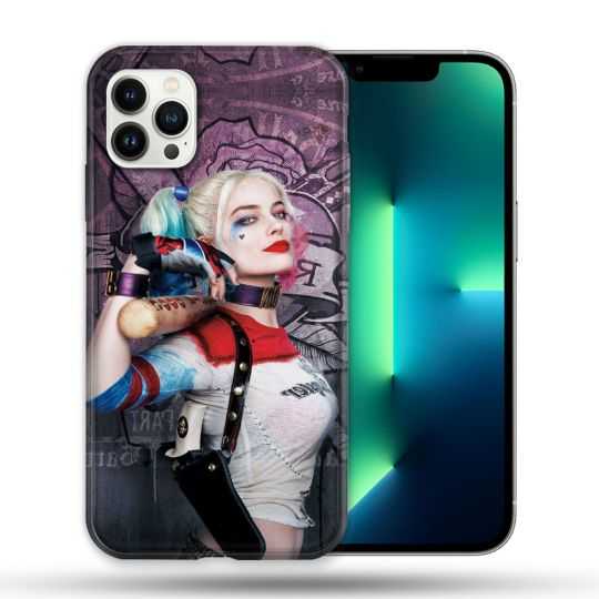Coque Compatible Magsafe Pour Apple Iphone 13 PRO Harley Quinn Batte