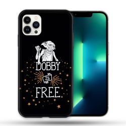 Coque Compatible Magsafe Pour Apple Iphone 13 PRO Harry Potter Dobby Free Noir