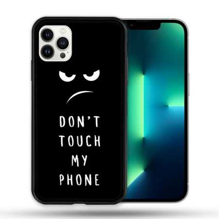 Coque Compatible Magsafe Pour Apple Iphone 13 PRO Humour Don't Touch