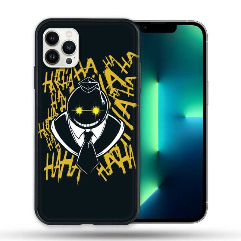 Coque Compatible Magsafe Pour Apple Iphone 13 PRO Manga Assassination Classroom Kuro Noir