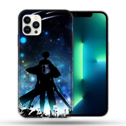 Coque Compatible Magsafe Pour Apple Iphone 13 PRO Manga Attaque Titans Levi