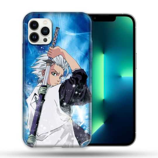 Coque Compatible Magsafe Pour Apple Iphone 13 PRO Manga Bleach Hitsugaya