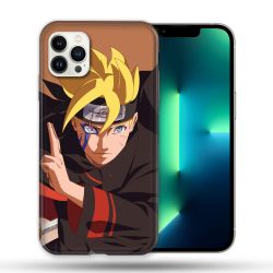 Coque Compatible Magsafe Pour Apple Iphone 13 PRO Manga Boruto Signe