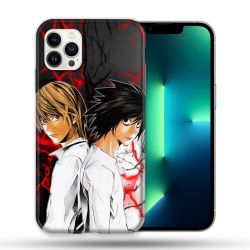 Coque Compatible Magsafe Pour Apple Iphone 13 PRO Manga Death Note Duo