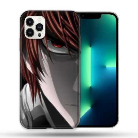 Coque Compatible Magsafe Pour Apple Iphone 13 PRO Manga Death Note Kira