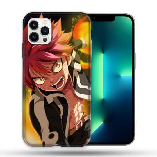 Coque Compatible Magsafe Pour Apple Iphone 13 PRO Manga Fairy Tail Natsu