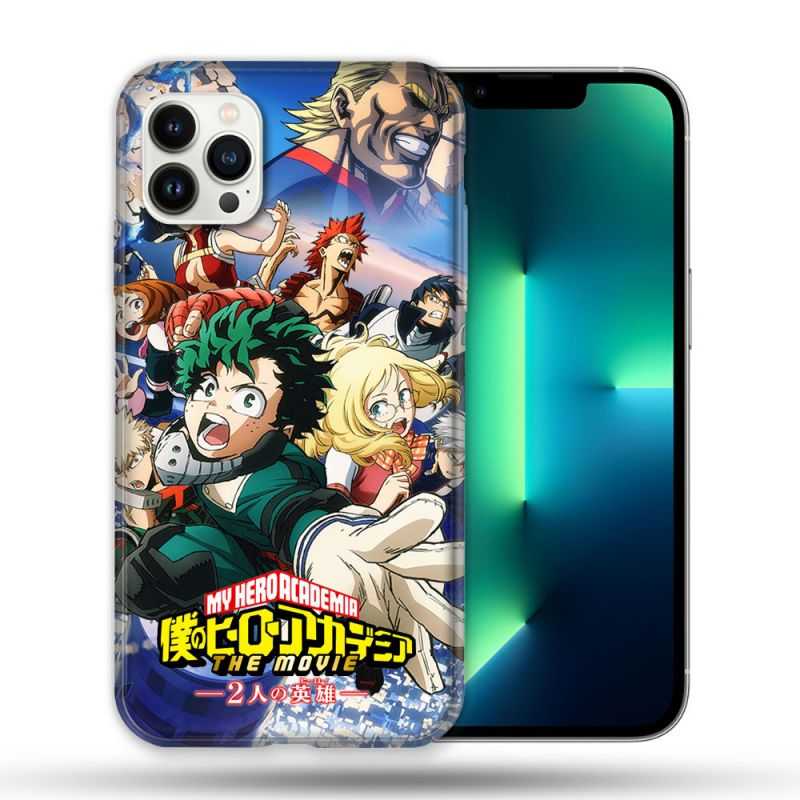 Coque Compatible Magsafe Pour Apple Iphone 13 PRO Manga My Hero Academia Affiche