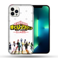 Coque Compatible Magsafe Pour Apple Iphone 13 PRO Manga My Hero Academia Blanc