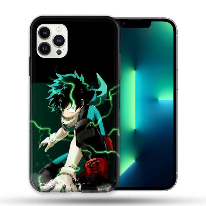 Coque Compatible Magsafe Pour Apple Iphone 13 PRO Manga My Hero Academia Deku