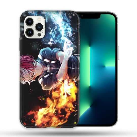 Coque Compatible Magsafe Pour Apple Iphone 13 PRO Manga My Hero Academia Shoto