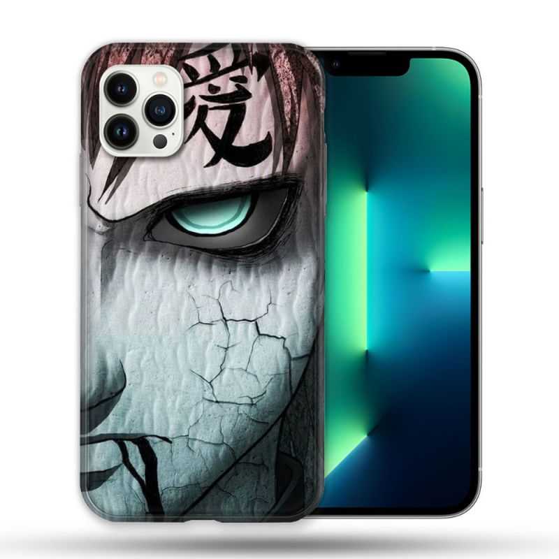 Coque Compatible Magsafe Pour Apple Iphone 13 PRO Manga Naruto Gaara