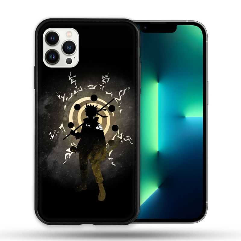 Coque Compatible Magsafe Pour Apple Iphone 13 PRO Manga Naruto Sage