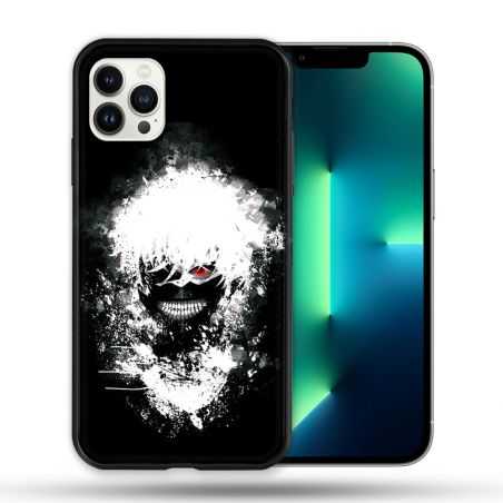 Coque Compatible Magsafe Pour Apple Iphone 13 PRO Manga Tokyo Ghoul Kaneki Tag