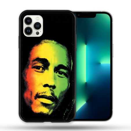 Coque Compatible Magsafe Pour Apple Iphone 13 PRO Musique Bob Marley 2