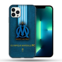Coque Compatible Magsafe Pour Apple Iphone 13 PRO Olympique Marseille OM Bande