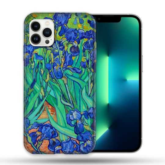 Coque Compatible Magsafe Pour Apple Iphone 13 PRO Peinture Iris