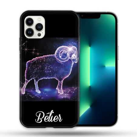 Coque Compatible Magsafe Pour Apple Iphone 13 PRO Signe Zodiaque 2 Bélier