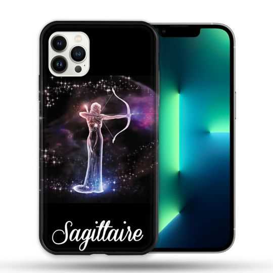 Coque Compatible Magsafe Pour Apple Iphone 13 PRO Signe Zodiaque 2 Sagittaire