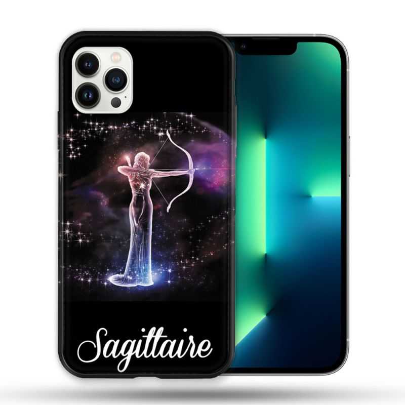 Coque Compatible Magsafe Pour Apple Iphone 13 PRO Signe Zodiaque 2 Sagittaire