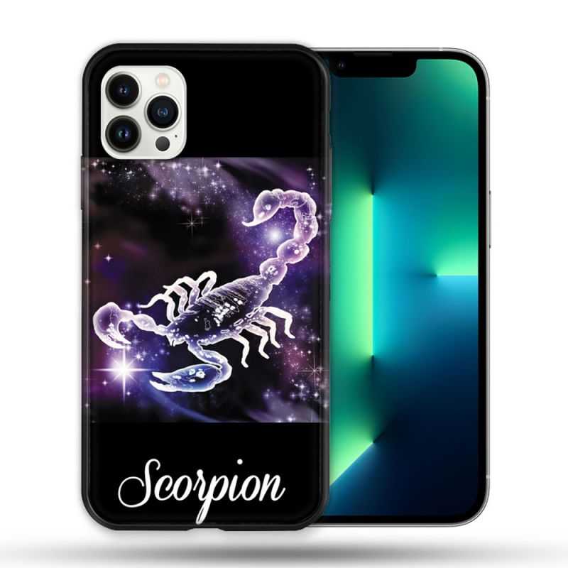 Coque Compatible Magsafe Pour Apple Iphone 13 PRO Signe Zodiaque 2 Scorpion