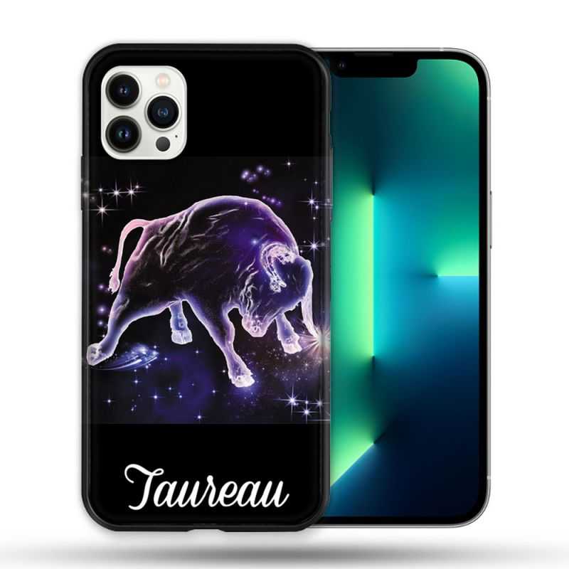 Coque Compatible Magsafe Pour Apple Iphone 13 PRO Signe Zodiaque 2 Taureau