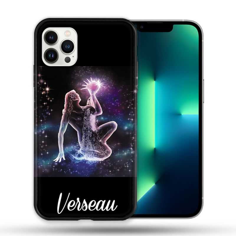 Coque Compatible Magsafe Pour Apple Iphone 13 PRO Signe Zodiaque 2 Verseau