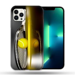 Coque Compatible Magsafe Pour Apple Iphone 13 PRO Sport Tennis Reflet