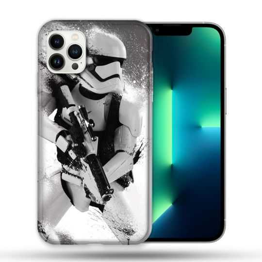 Coque Compatible Magsafe Pour Apple Iphone 13 PRO Star Wars - Trooper