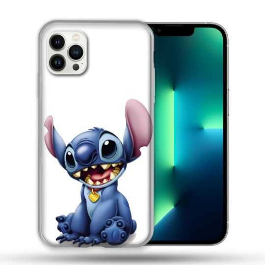 Coque Compatible Magsafe Pour Apple Iphone 13 PRO Stitch Blanc