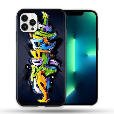 Coque Compatible Magsafe Pour Apple Iphone 13 PRO Street Art Graffiti