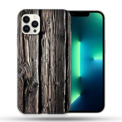 Coque Compatible Magsafe Pour Apple Iphone 13 PRO Texture Bois